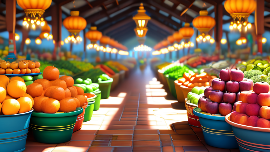 모란시장 5일장: 알찬 쇼핑을 위한 방문 팁 (realistic 스타일)