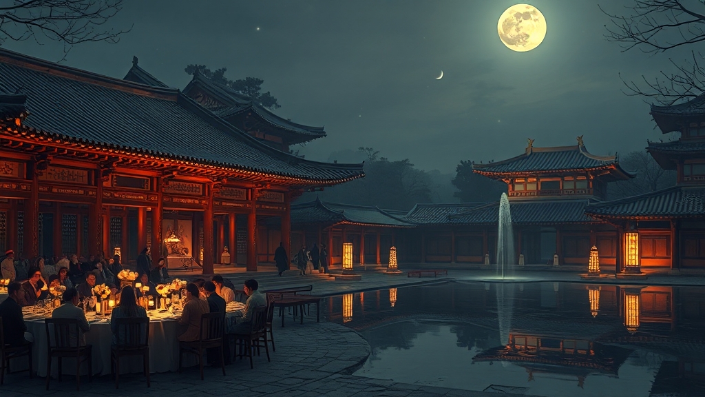 야간개장 주요 코스 추천 (realistic 스타일)