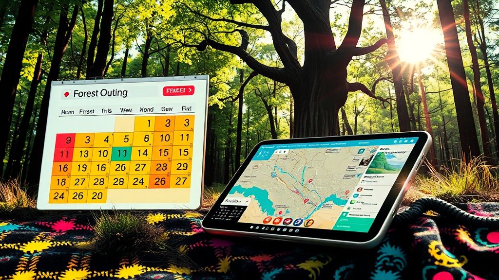 국립자연휴양림 예약, 이것만 알면 쉬워요! (popart 스타일)