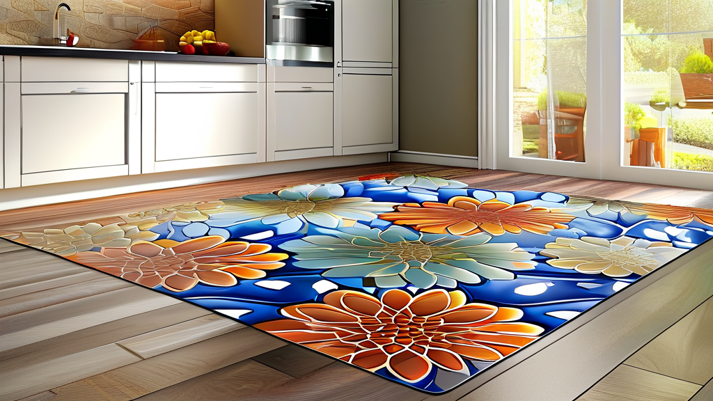 주방 매트, 왜 필요할까요? (realistic 스타일)