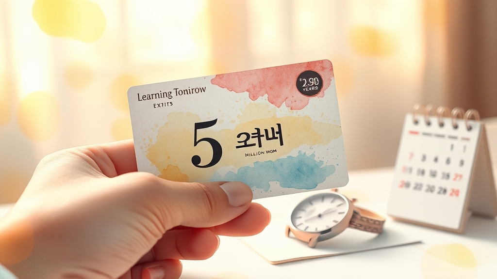 유효기간 확인 및 관리 (watercolor 스타일)