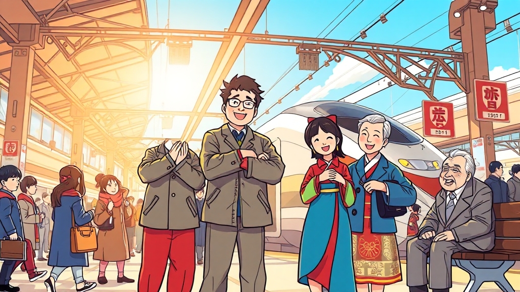 추석 기차 FAQ (cartoon 스타일)