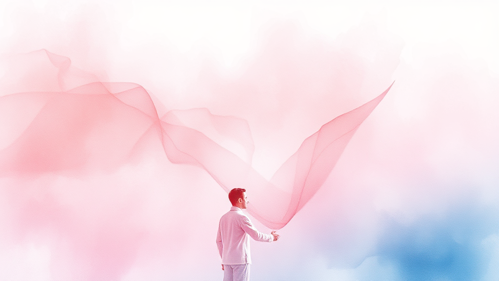 AI 헬스케어, 글로벌 시장 노린다! (watercolor 스타일)