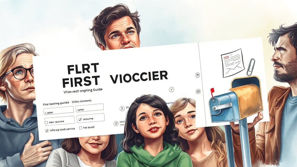 신청 방법과 필요 서류 (realistic 스타일)