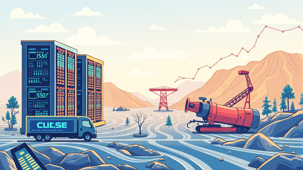 구리 가격, 왜 오를까? (illustration 스타일)