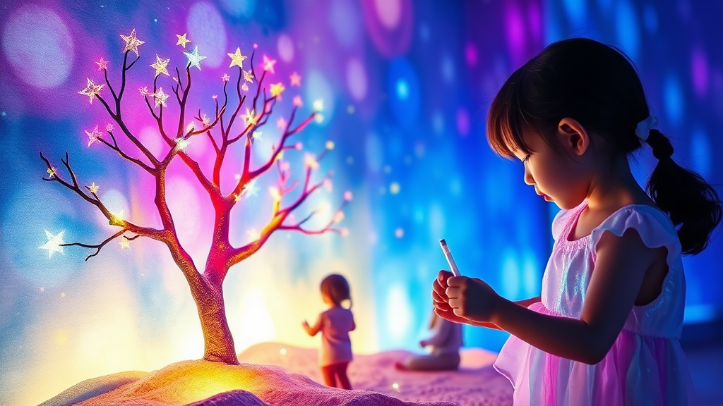 체험 프로그램 안내 (watercolor 스타일)