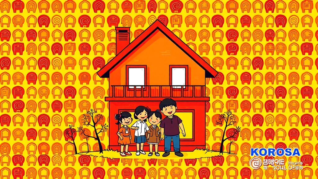 주택금융공사 주요 대출 상품 (popart 스타일)