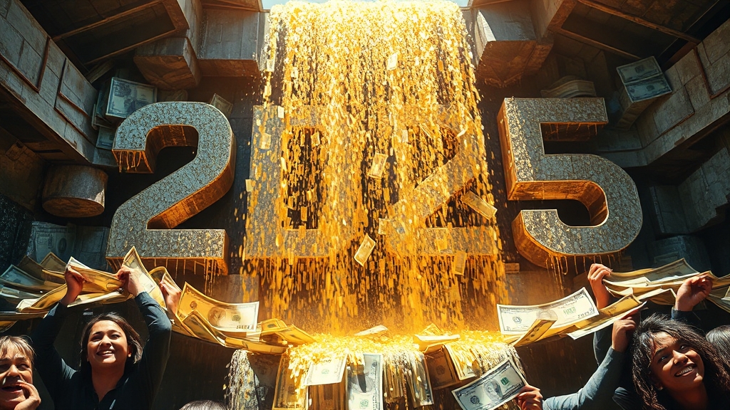 2025년 연봉별 실수령액 계산표 (realistic 스타일)