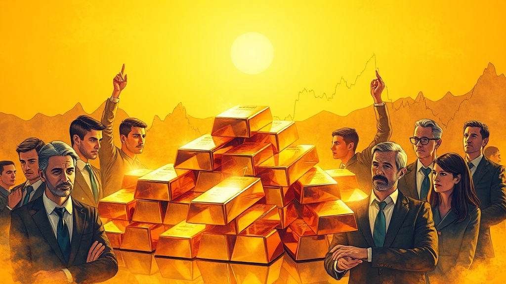 금 투자, 이것만은 꼭 알아두세요! (illustration 스타일)