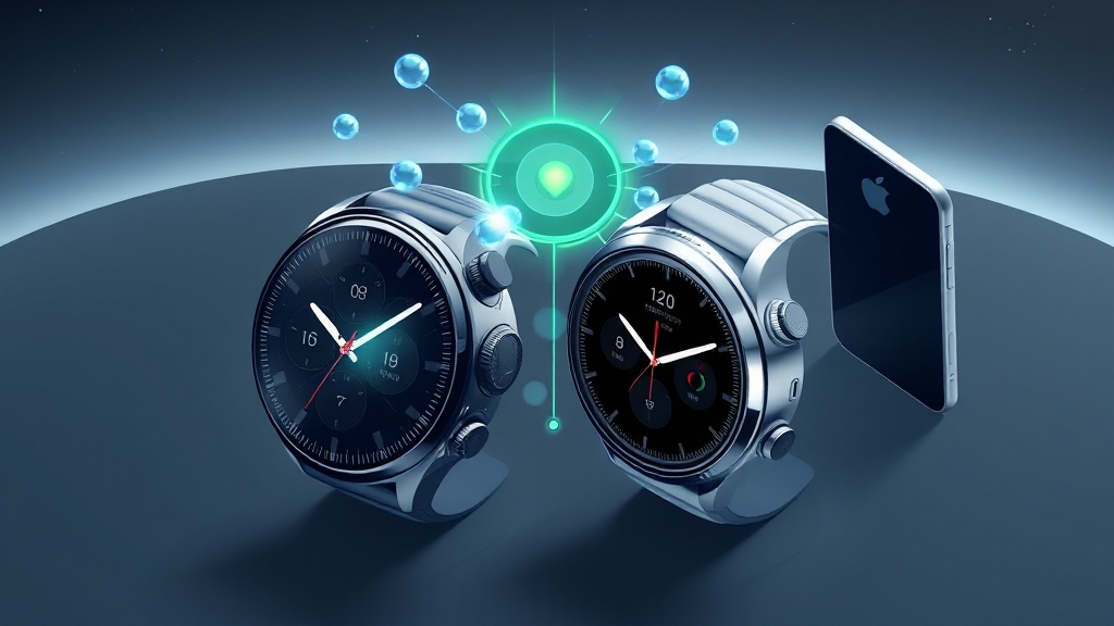 최신 기능 및 연동성 비교 (illustration 스타일)