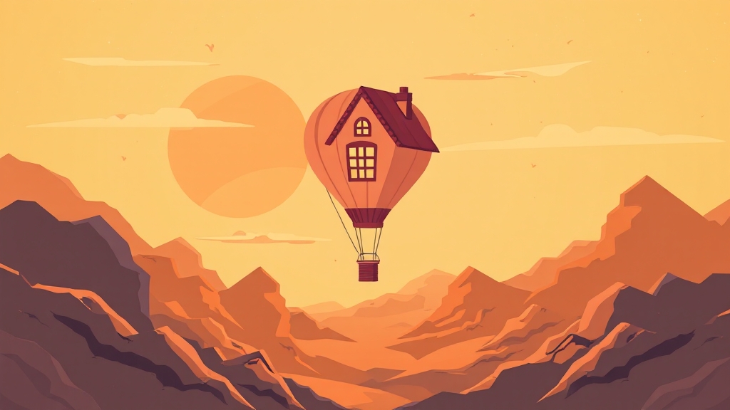 비규제지역 풍선효과 심화 (illustration 스타일)