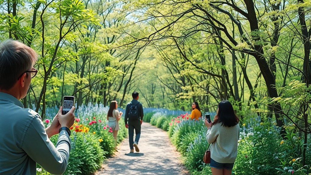 화담숲 입장 전, 이것만은 꼭! (realistic 스타일)