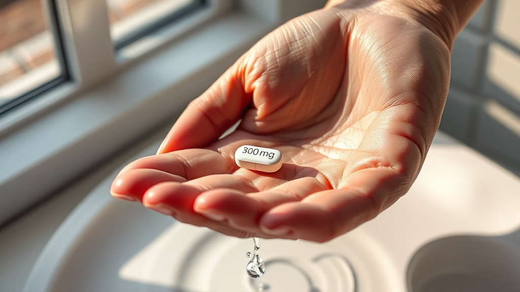 엔테론정 복용법 및 용량 (realistic 스타일)