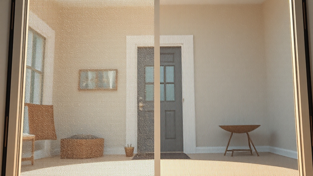 미세촘촘방충망, 관리 및 교체 주기는? (illustration 스타일)