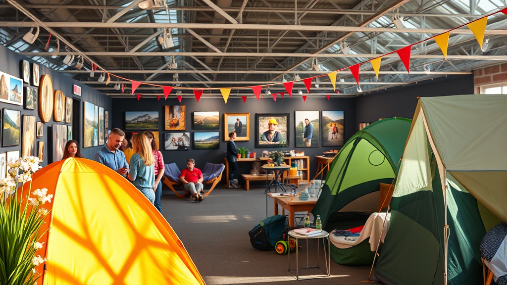 예술과 문화의 향연: 3월 추천 전시회 및 페어 (realistic 스타일)