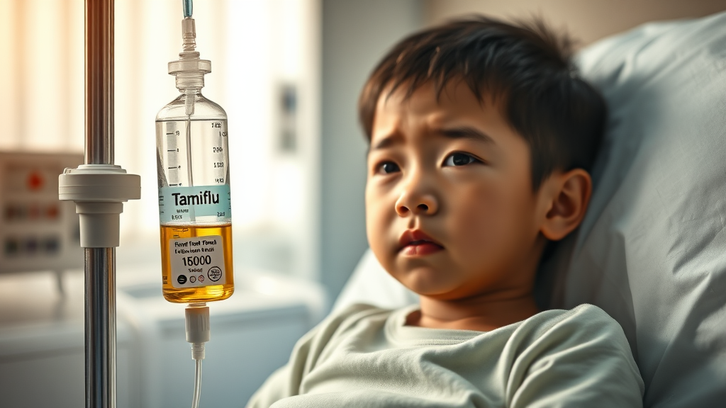 타미플루 수액 가격, 얼마일까? (realistic 스타일)