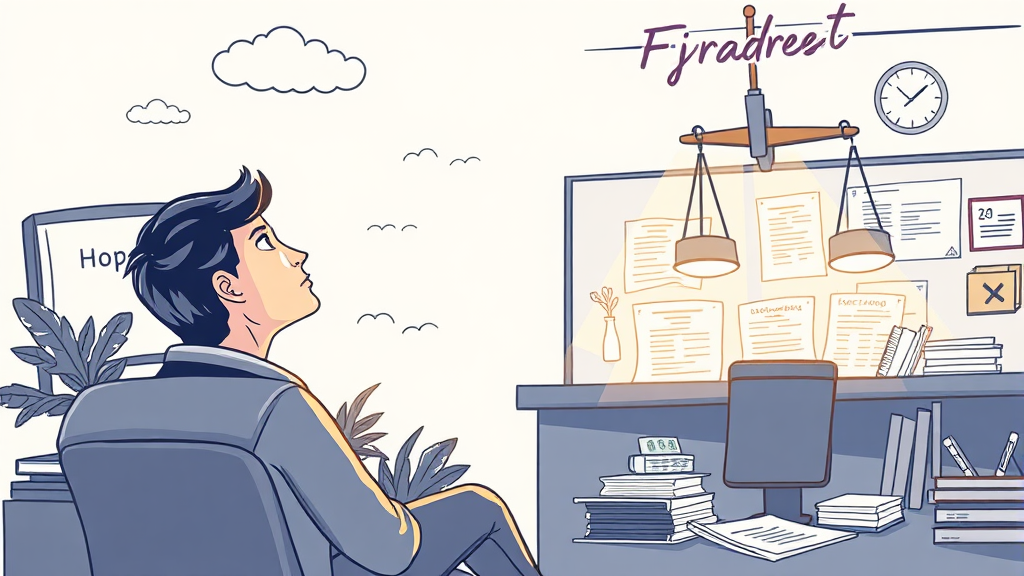 개인회생 신청 전 반드시 알아야 할 유의사항 (illustration 스타일)