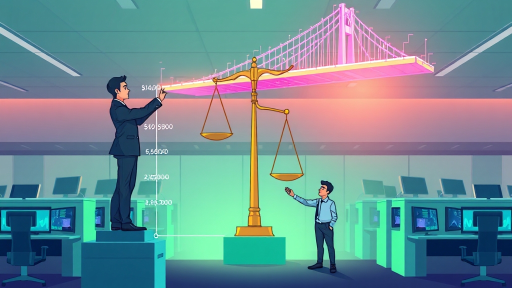 CEO vs 직원 연봉 차이 (cartoon 스타일)