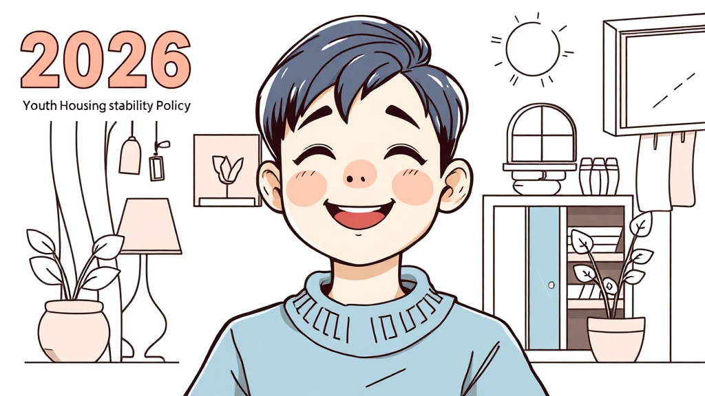 주거 안정, 이렇게! (illustration 스타일)