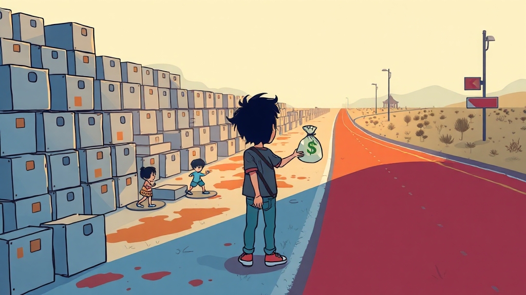 DSR/LTV 규제와 영향 (cartoon 스타일)