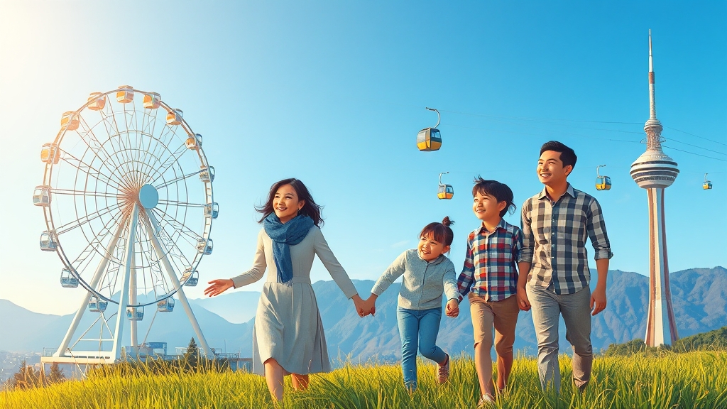 속초 랜드마크 (realistic 스타일)