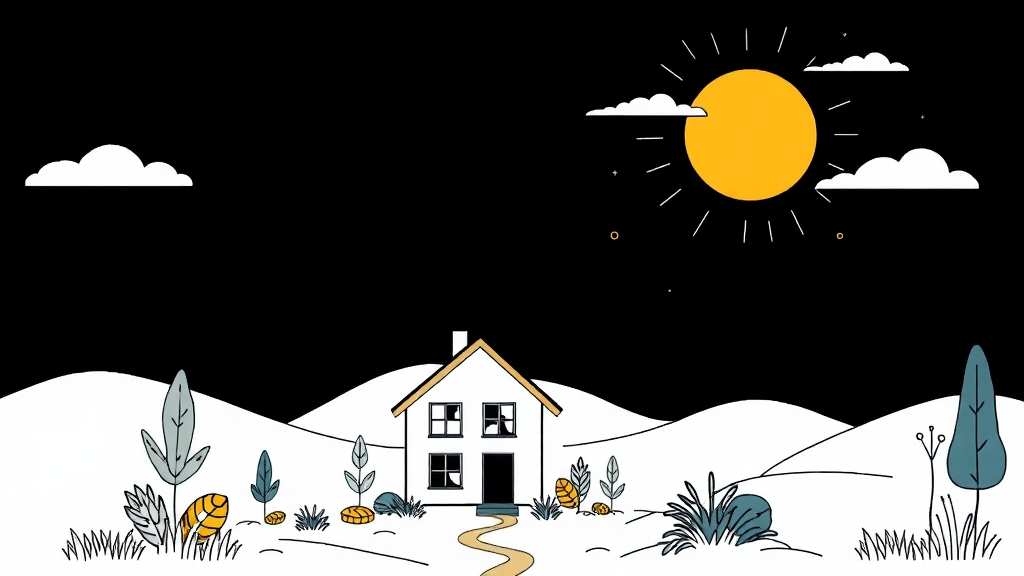 DSR 규제 하의 주택담보대출 전략 (illustration 스타일)