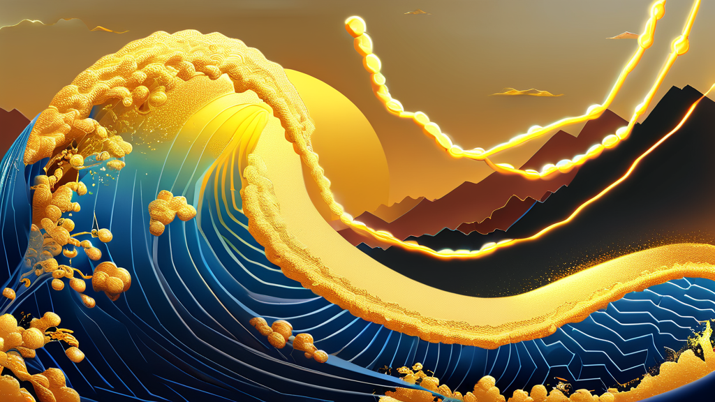 국내 금 시세 현황 및 김치 프리미엄 분석 (illustration 스타일)