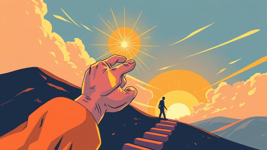 긴급복지 생계지원금이란? (illustration 스타일)