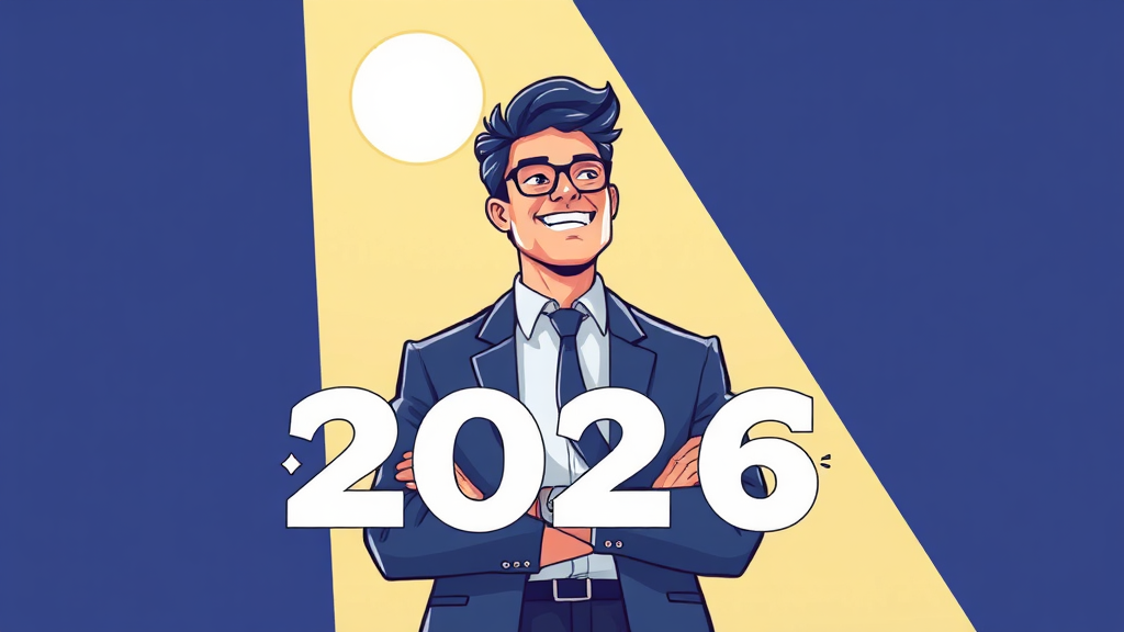 2026년, 더 든든하게! (illustration 스타일)