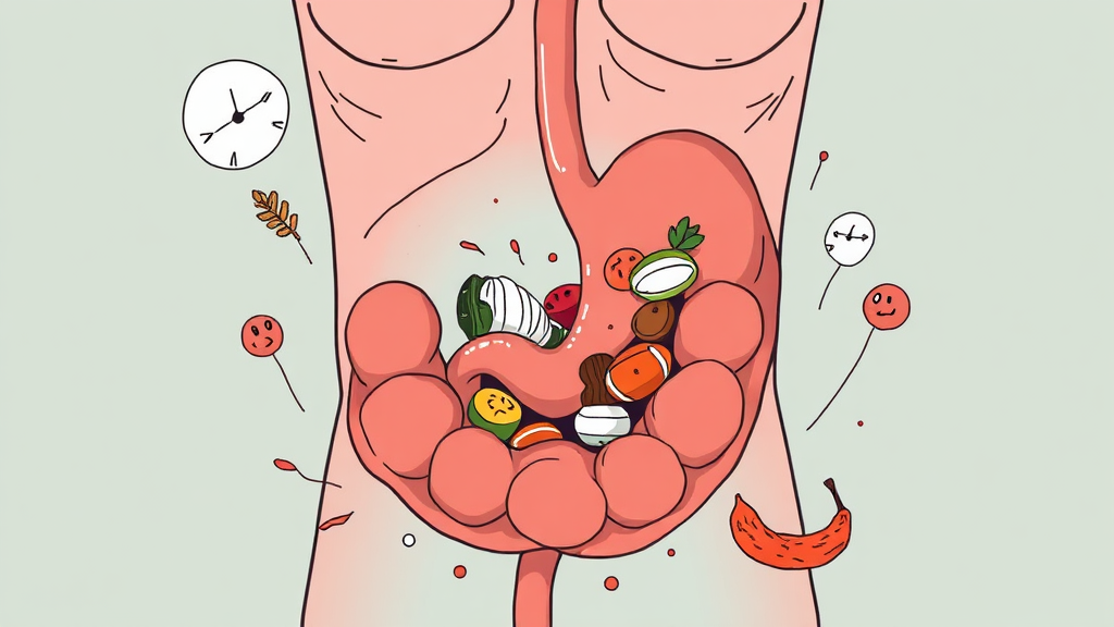 체함의 주요 원인 (illustration 스타일)