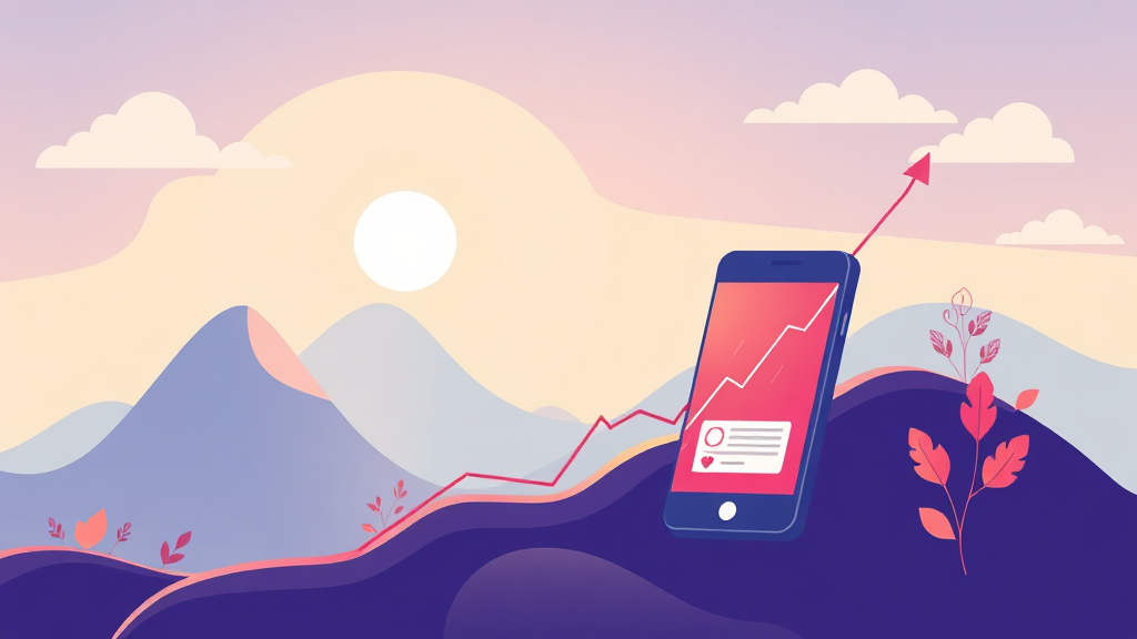 마이데이터 활용한 신용 관리 (illustration 스타일)