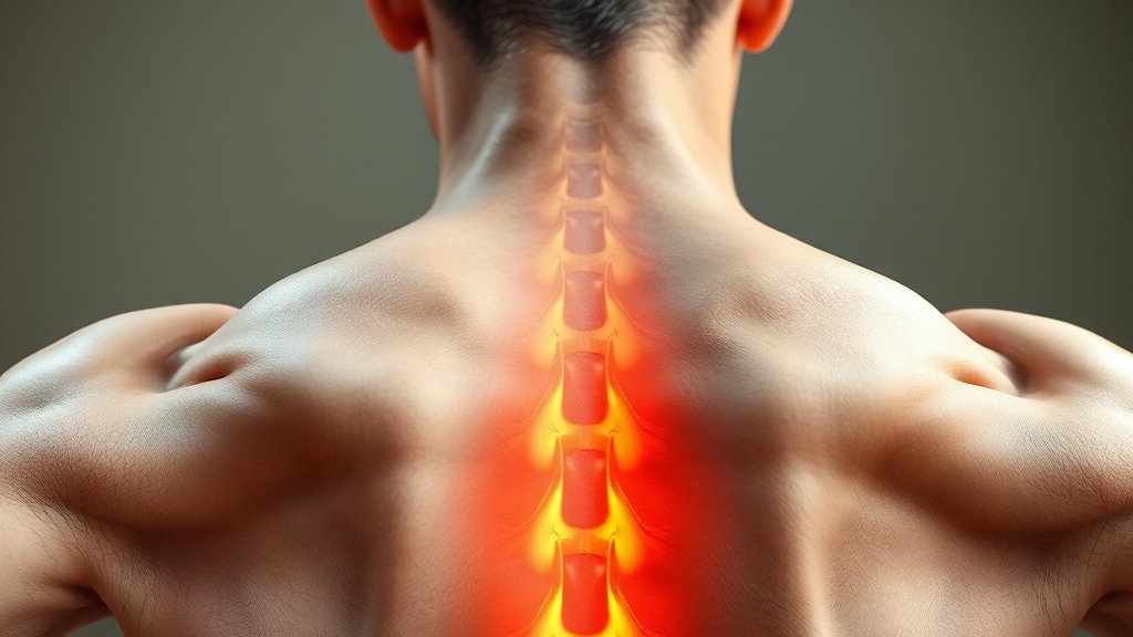 늑간신경통 예방 및 생활 속 관리 (realistic 스타일)