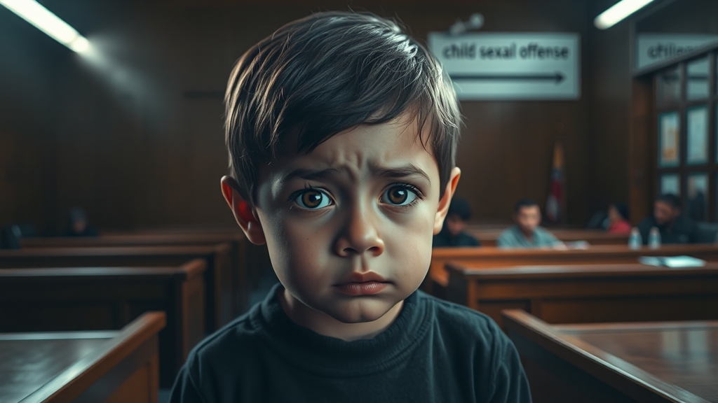 아동 성범죄 관련 법률 변화 (realistic 스타일)