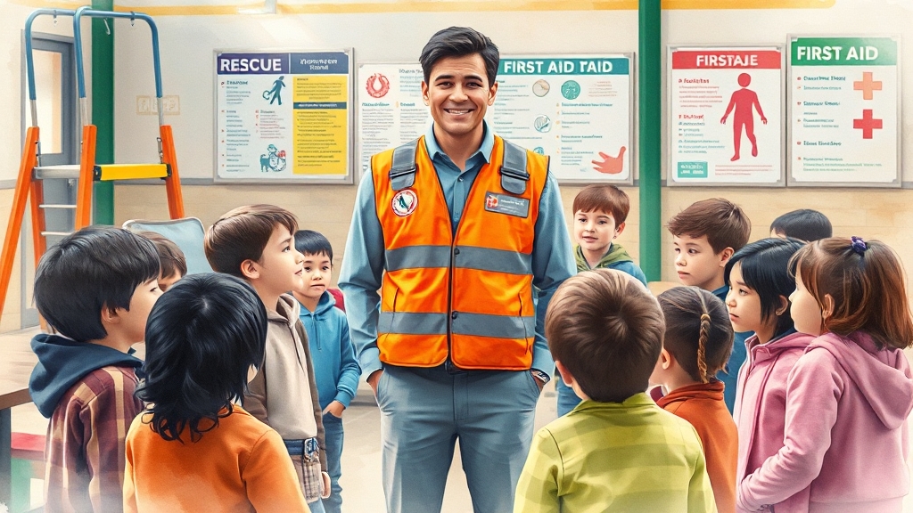 실제 생활안전지도사 업무 사례 (watercolor 스타일)