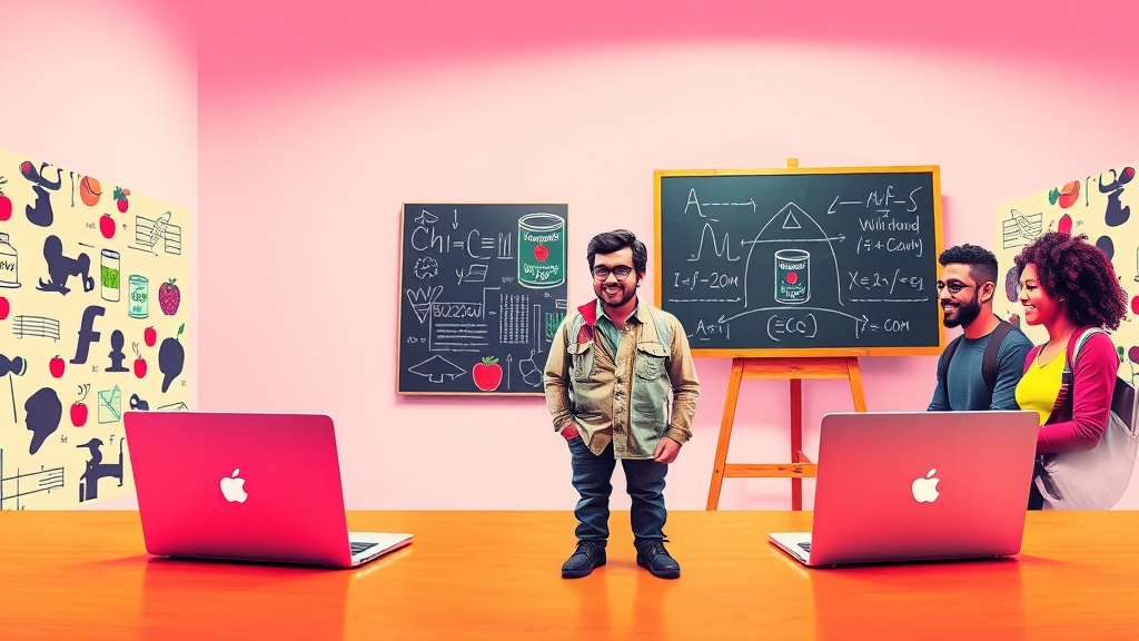 온라인 강의 시스템 (popart 스타일)