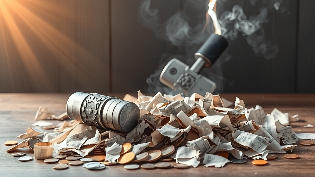 개인회생 vs 개인파산, 어떤 차이가 있을까요? (realistic 스타일)