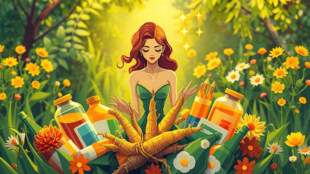 추천 영양제, 뭐가 좋을까요? (illustration 스타일)
