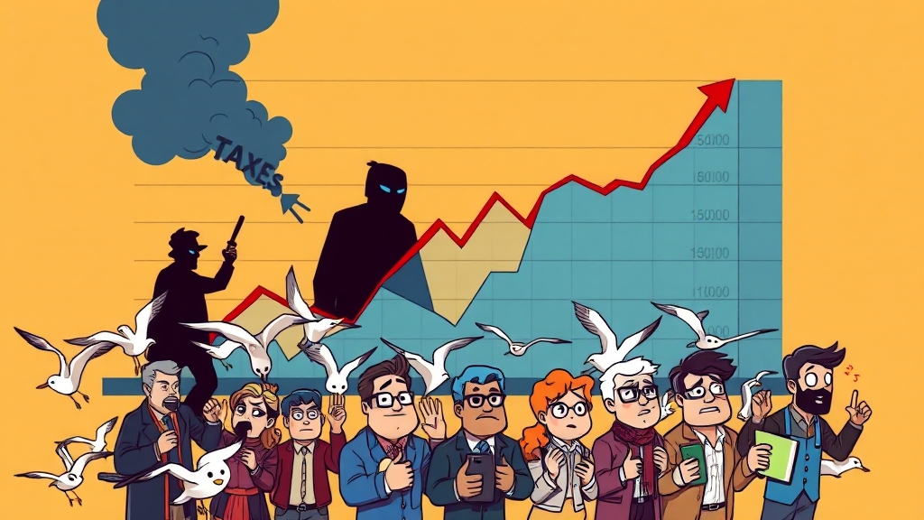 대주주 양도세란? (cartoon 스타일)