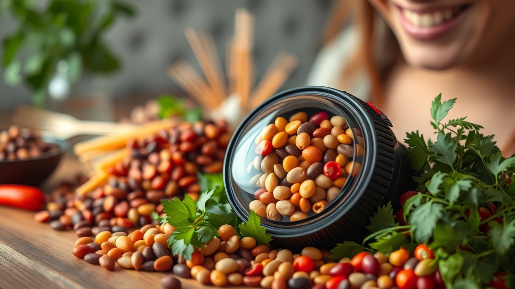 렌틸콩, 무엇일까요? (realistic 스타일)