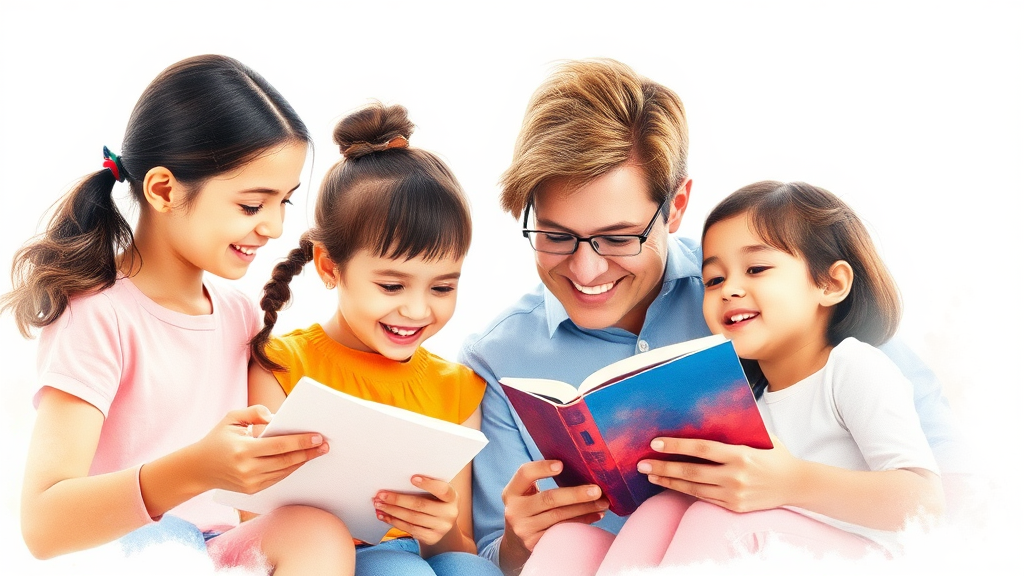 미성년자 자녀 통장이란? (watercolor 스타일)