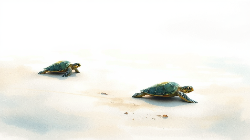 멸종 위기 동물 종류 (watercolor 스타일)