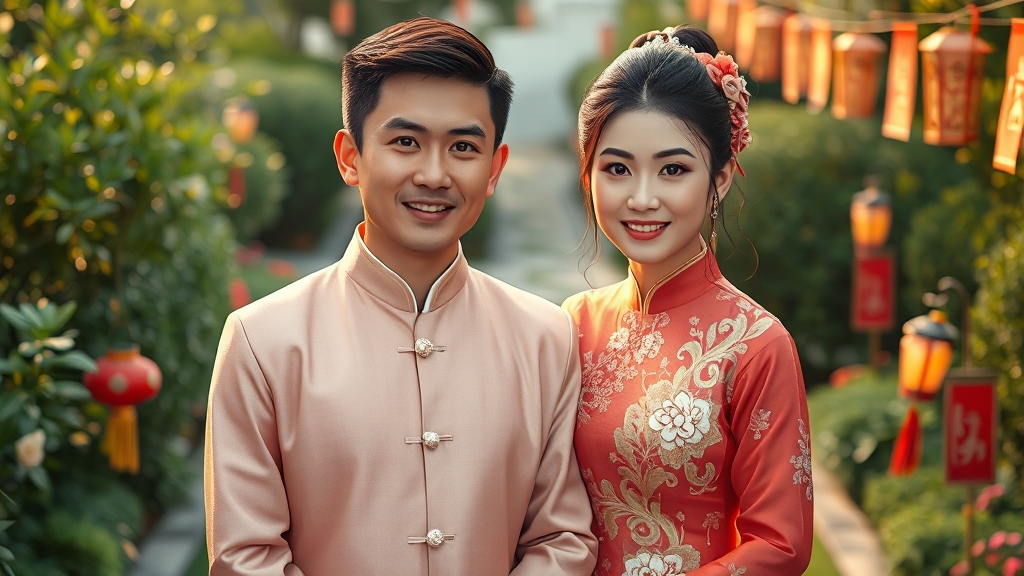 럭키 결혼 관련 Q&A (realistic 스타일)