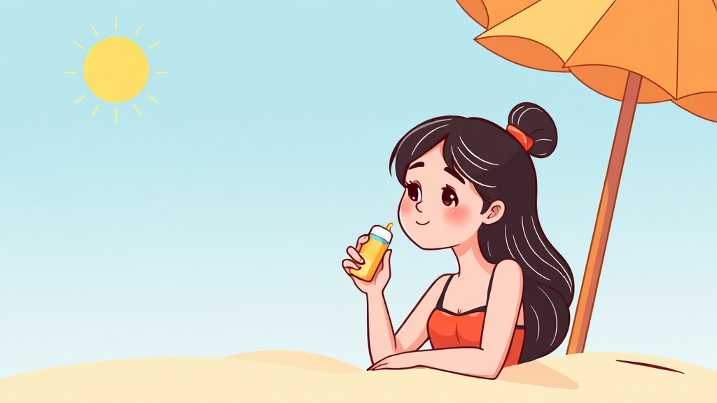 저자극 화장품, 왜 중요할까? (cartoon 스타일)