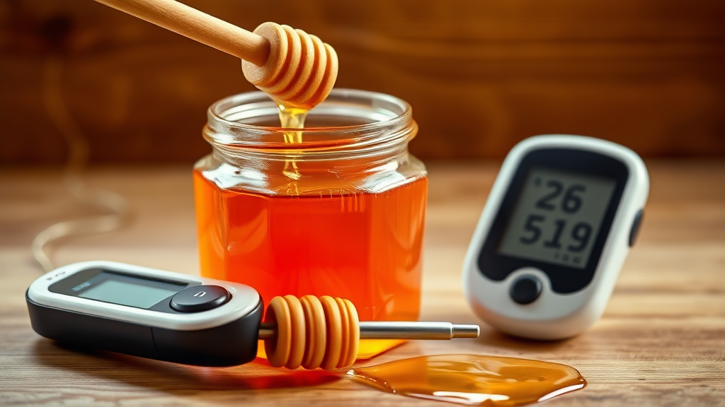 개인 맞춤형 꿀 섭취 가이드라인 (realistic 스타일)