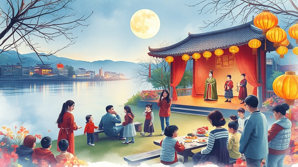 부대 행사 및 즐길 거리 (watercolor 스타일)
