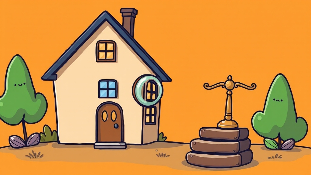 실수요자를 위한 팁: 내 집 마련 전략 (cartoon 스타일)