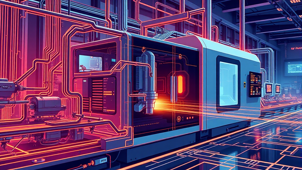 반도체 수율 극대화: 공정 장비 기술 혁신과 미래 전략 6 차세대 기술을 선도하는 혁신적인 공정 장비 사례 (illustration 스타일)