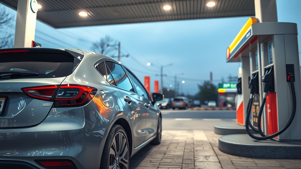 유류세 환급 신청 방법 (realistic 스타일)