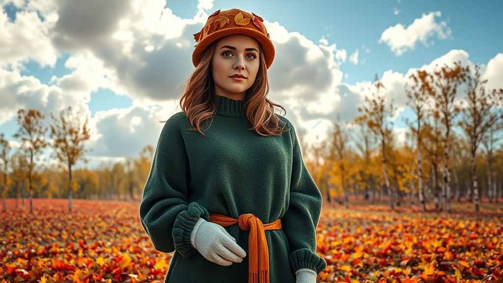 가을 고기압이란? (realistic 스타일)