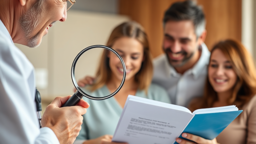 검사비 청구 및 환급 방법 (realistic 스타일)